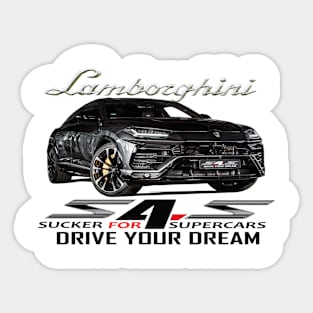 Lamborghini Urus Supercar Products Sticker